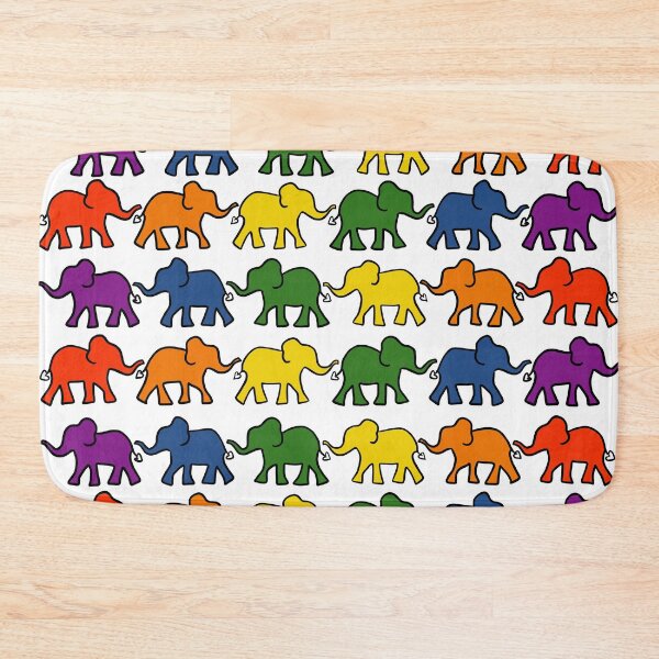 Item preview, Rainbow Elephants designed and sold by Sian Harris.