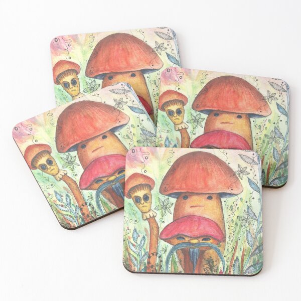 Item preview, Mushrooms designed and sold by RamintaArt.