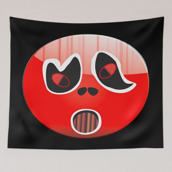 Item preview,  RED GHOST EMOTICON designed and sold by Ralek.