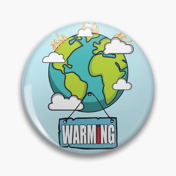 Item preview, Warming, Climate Change Is Real - Earth Warning designed and sold by Rawsky.