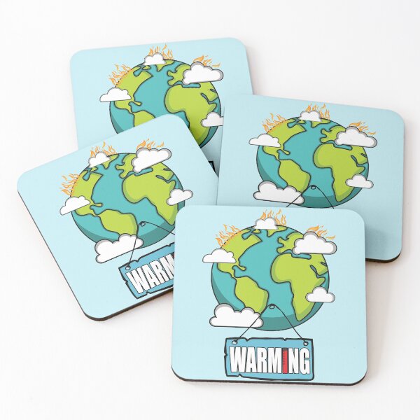 Item preview, Warming, Climate Change Is Real - Earth Warning designed and sold by Rawsky.