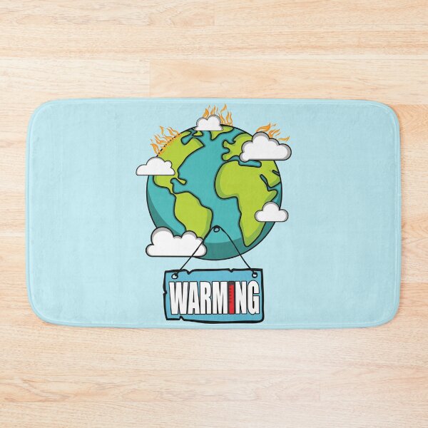 Item preview, Warming, Climate Change Is Real - Earth Warning designed and sold by Rawsky.