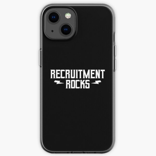 Recruitment Rocks iPhone Soft Case