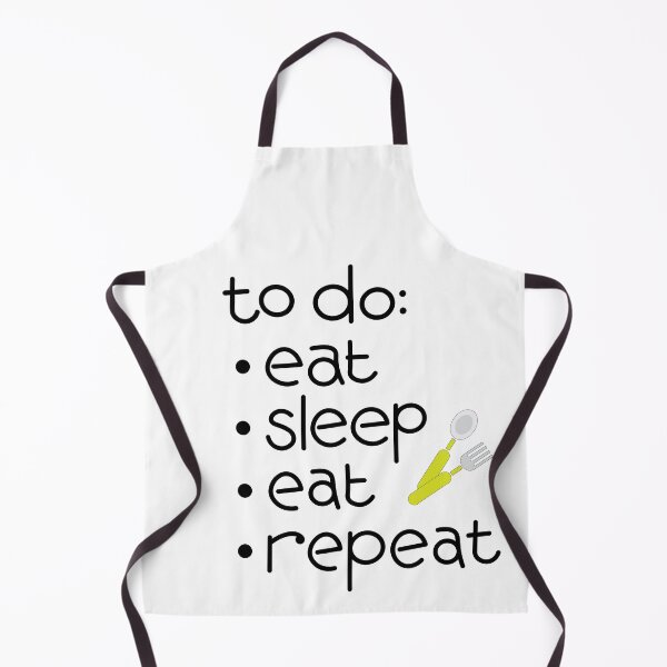 Item preview, Calling all toddlers! Eat Sleep *Eat* Repeat, with Spoon and Fork icon designed and sold by Susan Marie Williams.