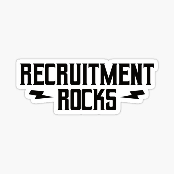 Item preview, Recruitment Rocks designed and sold by teesaurus.