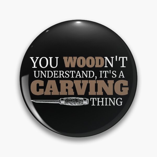 Item preview, Wood Carving Funny Joke Pun Carver designed and sold by jacks-tees.