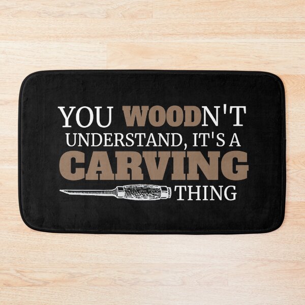 Item preview, Wood Carving Funny Joke Pun Carver designed and sold by jacks-tees.