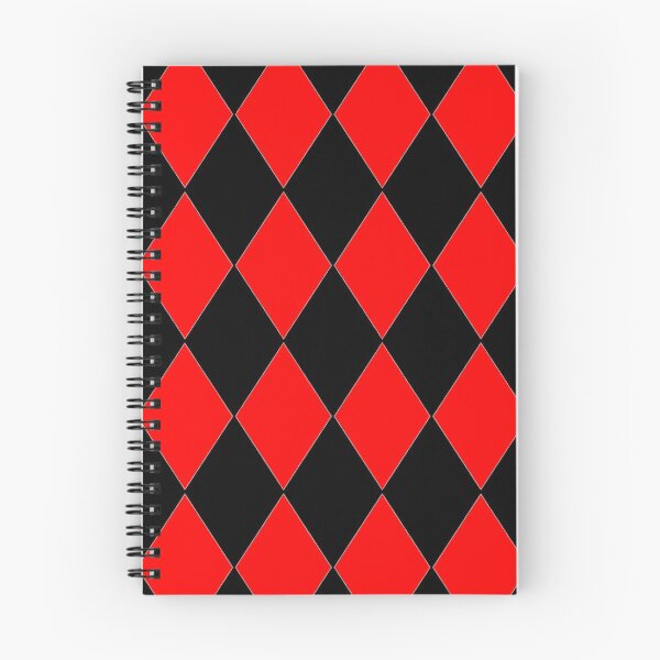 Item preview, RED AND BLACK HARLEQUIN PATTERN CREATED BY OZCUSHIONSTOO designed and sold by ozcushionstoo.