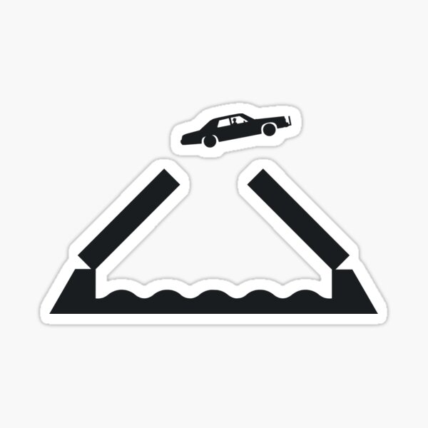 Chicago Hit it Transparent Sticker