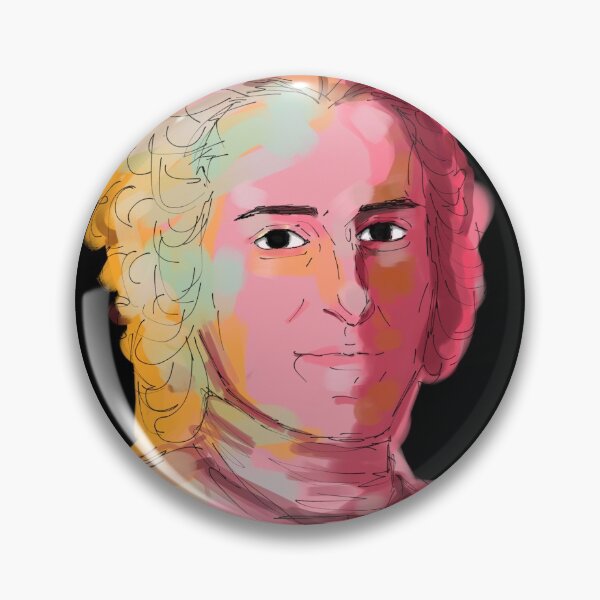 Item preview, Jean-Jacques Rousseau designed and sold by KennyLucky.