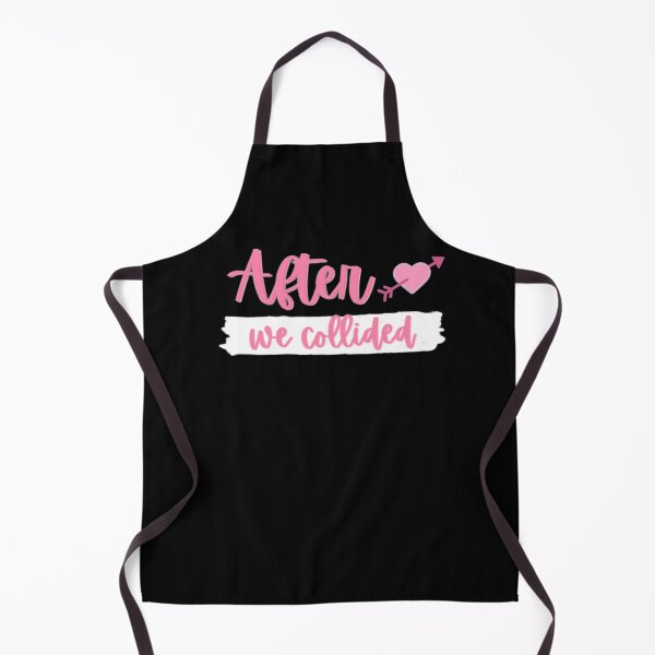 Item preview, After we collided movie title pink heart on black designed and sold by BloompodDesigns.