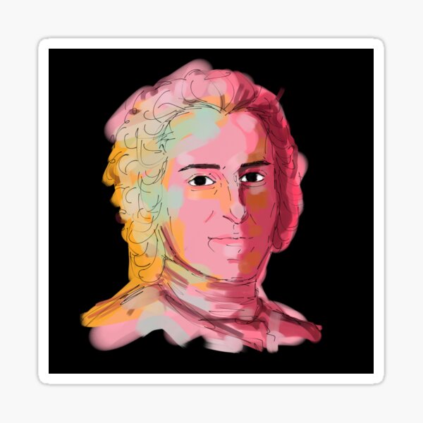 Jean-Jacques Rousseau Sticker