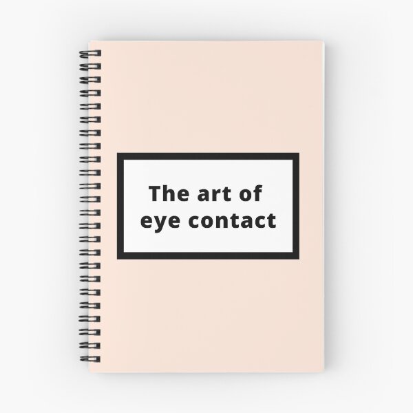 Item preview, The art of eye contact designed and sold by Omeris.