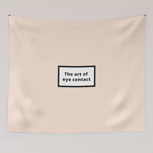 Item preview, The art of eye contact designed and sold by Omeris.