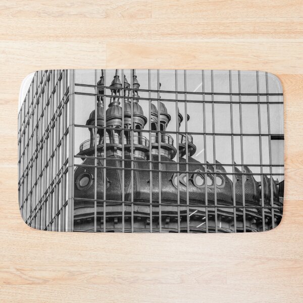 Item preview, Urban abstraction of distorted reflections in skyscraper windows designed and sold by NinelRo.