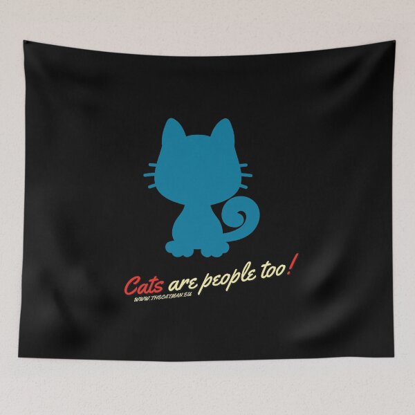 Item preview, CATS ARE PEOPLE TOO designed and sold by TheCatmanShop.