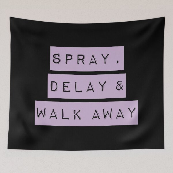 Item preview, SPRAY DELAY WALK AWAY designed and sold by CrystalCrush.