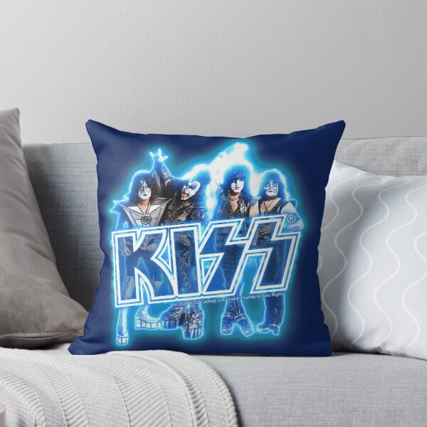 Item preview, KISS ® the Band - Blue Energy Glow designed and sold by musmus76.