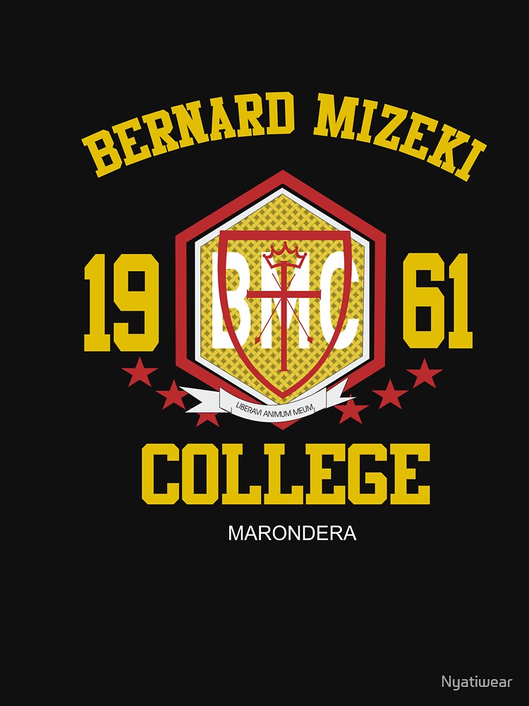 "Bernard Mizeki College" Tshirt by Nyatiwear Redbubble