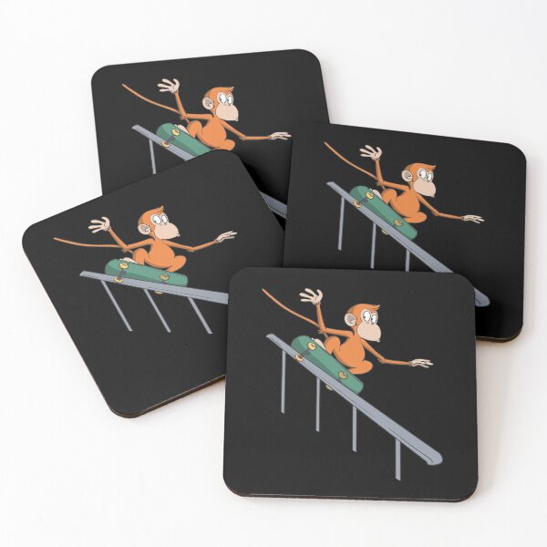 Item preview, Monkey Skatebaord Grind Stair Rail designed and sold by Monkey Ful.