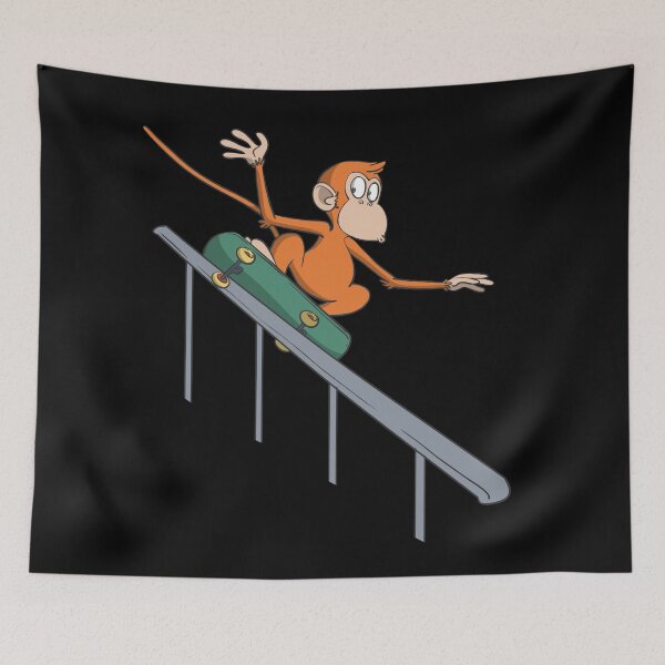 Item preview, Monkey Skatebaord Grind Stair Rail designed and sold by Monkey Ful.