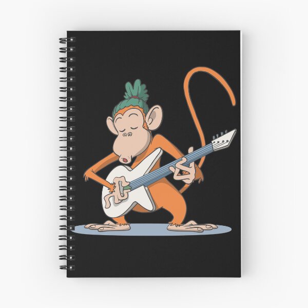 Item preview, Monkey plays guitar designed and sold by Monkey Ful.