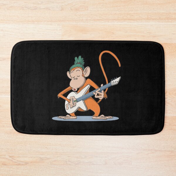 Item preview, Monkey plays guitar designed and sold by Monkey Ful.