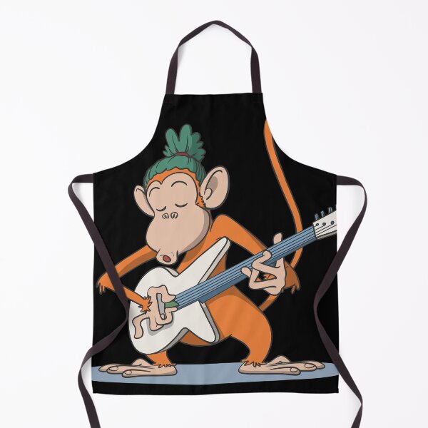 Item preview, Monkey plays guitar designed and sold by Monkey Ful.