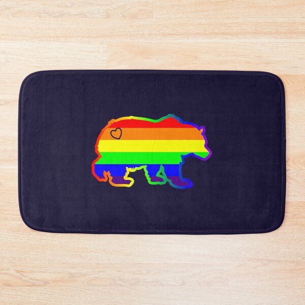 Item preview, Gay Fathers And Mothers Day LGBTQ Rainbow Bear Heart designed and sold by brodyquixote.