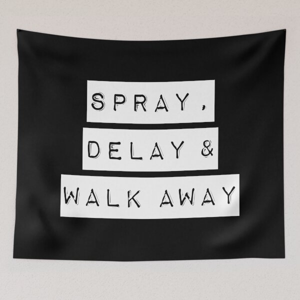 Item preview, SPRAY DELAY WALK AWAY designed and sold by CrystalCrush.