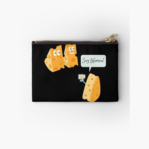 Item preview, Cheesy Picture: Say Human designed and sold by Colorful Misfits.