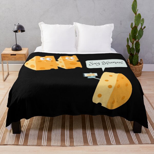 Item preview, Cheesy Picture: Say Human designed and sold by Colorful Misfits.