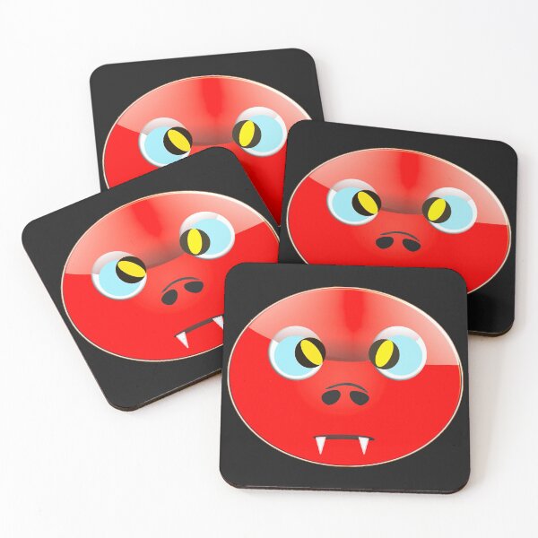 Item preview,  RED GHOST EMOTICON designed and sold by Ralek.