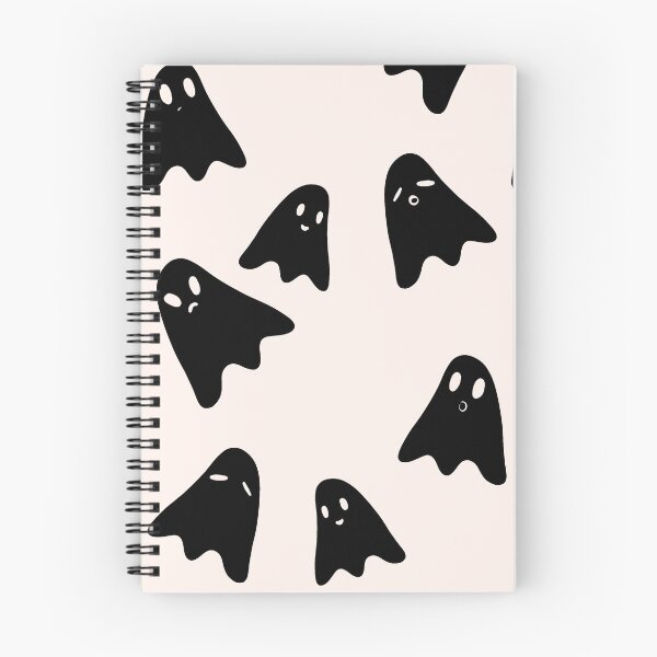 Item preview, Cute spooky ghost pattern designed and sold by HadarsArt.