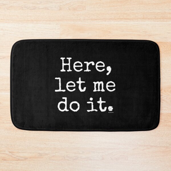 Item preview, here let me do it white spel text designed and sold by Dizkorce.