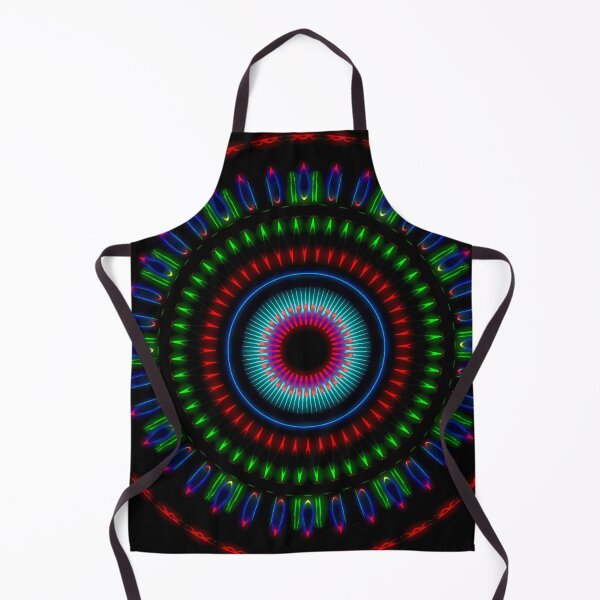 Item preview, Bright Neon Circle Optical Illusion Pattern designed and sold by Mary Riley.