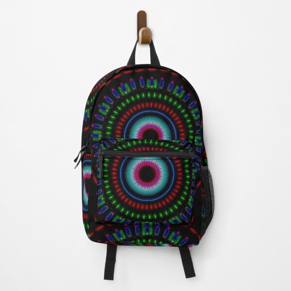 Item preview, Bright Neon Circle Optical Illusion Pattern designed and sold by Mary Riley.