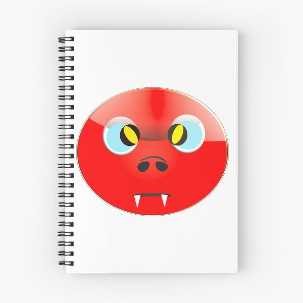 Item preview,   RED GHOST EMOTICON designed and sold by Ralek.