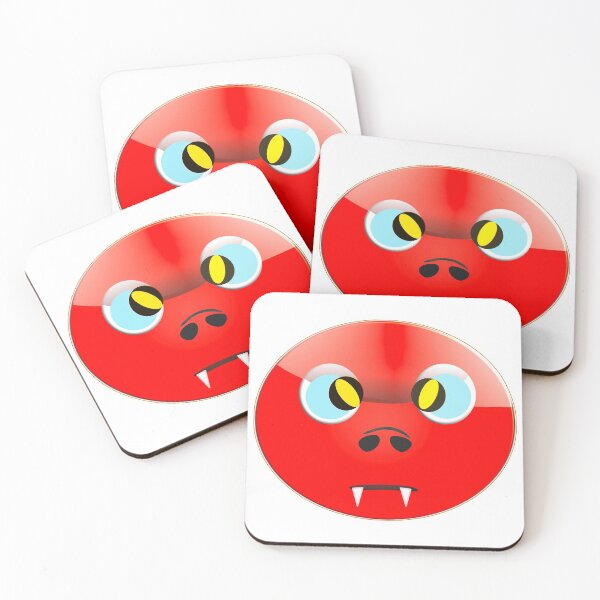 Item preview,   RED GHOST EMOTICON designed and sold by Ralek.