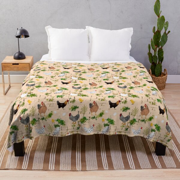 Item preview, Chicken,hen ,chicks pattern .Bricks background designed and sold by MariaMarinova.