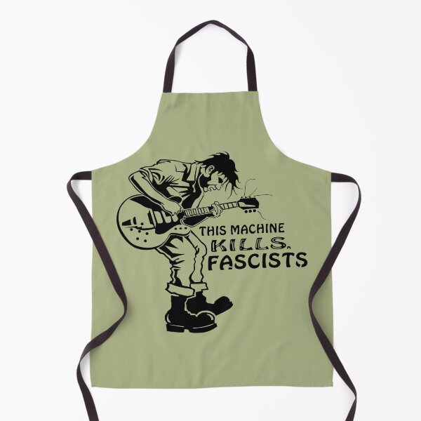 Item preview, This Machine Kills Fascists Punk Guitarist designed and sold by MonkeyBusinessC.