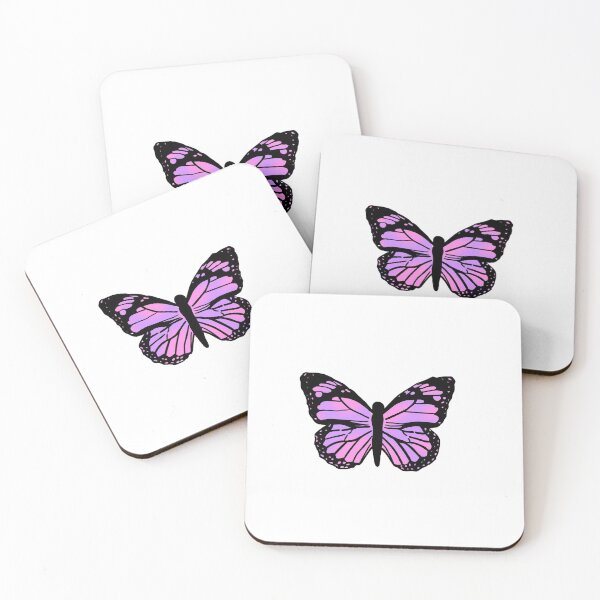 Item preview, pink and purple butterfly designed and sold by megan1007.