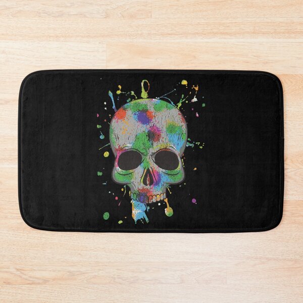 Item preview, Paint dripping skull Distressed designed and sold by BampiQ.