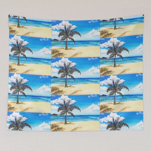 Item preview, Beach Day. Tropical living designed and sold by DLyonzArt.