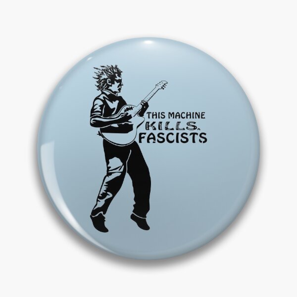 Item preview, This Machine Kills Fascists Guitar Player  designed and sold by MonkeyBusinessC.