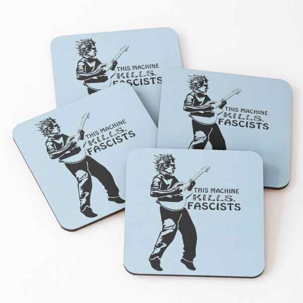Item preview, This Machine Kills Fascists Guitar Player  designed and sold by MonkeyBusinessC.