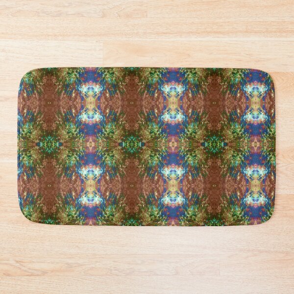 Item preview, Explosion autumn brown abstract blue designed and sold by EnfinityDesign.