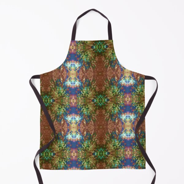 Item preview, Explosion autumn brown abstract blue designed and sold by EnfinityDesign.