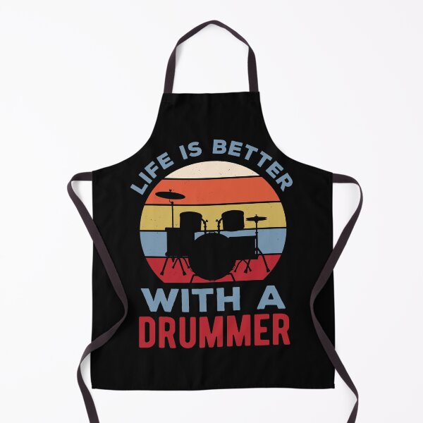 Item preview, Life Is Better With A Drummer Funny Drummer Drumming designed and sold by artworkbyrihen.