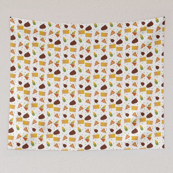 Item preview, Fall Autumn Turkey Dinner Dessert Corn Vegetables Thanksgiving  designed and sold by IamTrending.